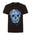 ALEXANDER MCQUEEN Embroidered Skull T-Shirt