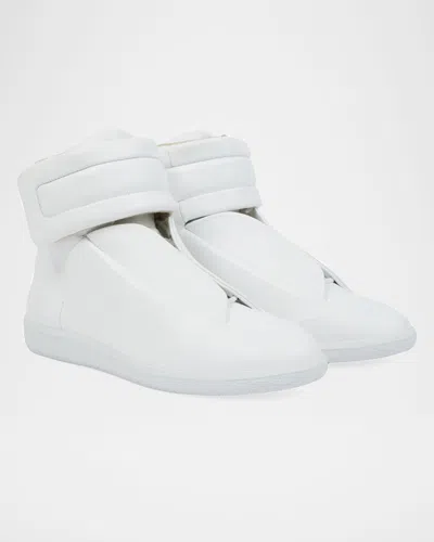 Maison Margiela Future Sneaker With Padded Ankle Strap For Men In White
