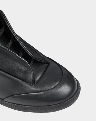 Maison Margiela Future Low Sneakers Ankle Length Rubber Sole In Black