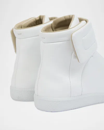 Maison Margiela Future Sneaker With Padded Ankle Strap For Men In White