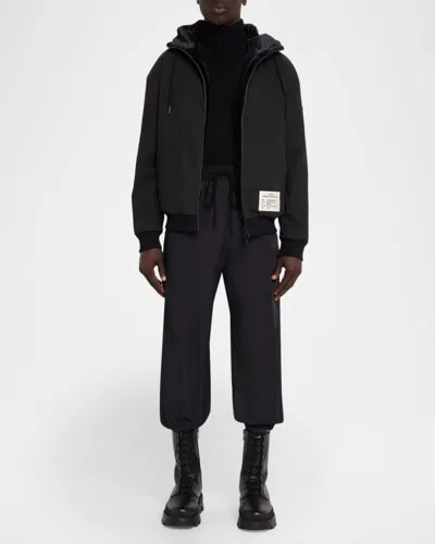 Moose Knuckles Roland Reversible Organic Cotton Jacket In Black