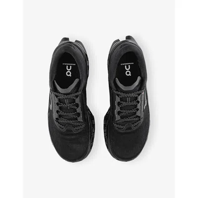 On Cloudmster 2 Rubber-trimmed Mesh Running Sneakers In Black