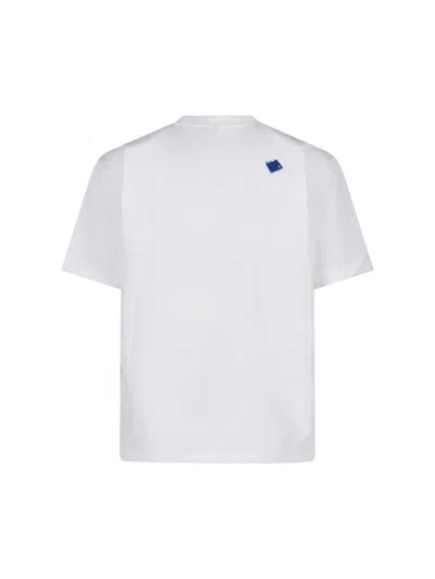 Ader Error T-shirt Tetris In White