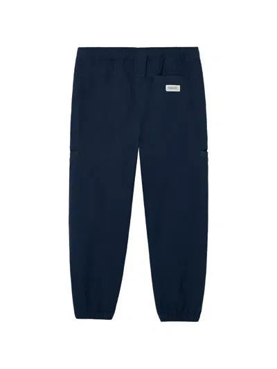 Fingercroxx Drawstring Track Pants In Blue