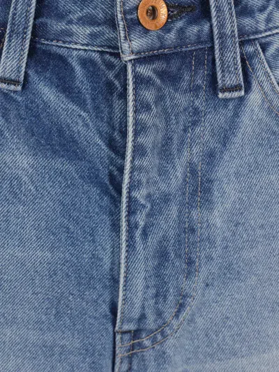 Kuro Five-pocket Jeans In Blue