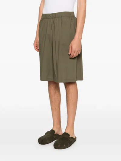 Imperial Elasticated Shorts In Brown