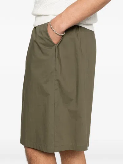 Imperial Elasticated Shorts In Brown