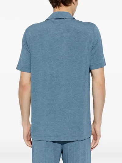 Hanro Buttoned Shirt In Blue