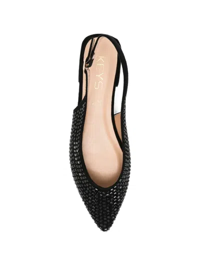 Keys Studded-embellished Pumps In Black