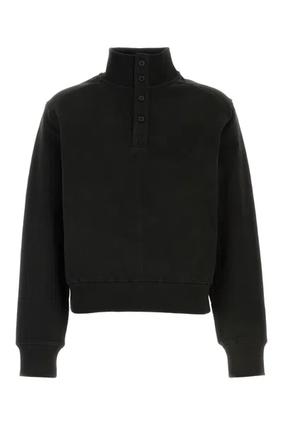 Entire Studios High-neck Buttoned Sweatshirt