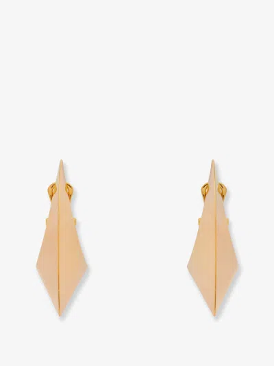 Alaïa Hook And Loop Earrings In Gold