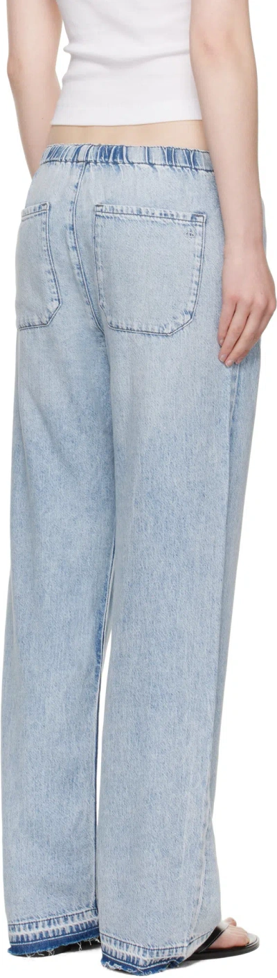 Rag & Bone Drawstring Jeans In Blue