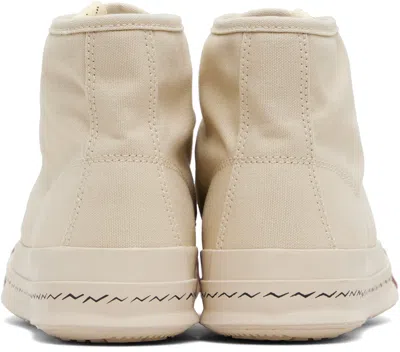 Visvim Skagway High Top Sneakers Rubber Sole In Neutral