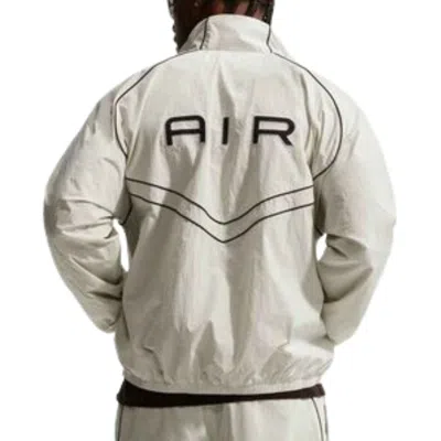 Nike Air Windrunner Tracksuit Jacket 'light Bone' In White
