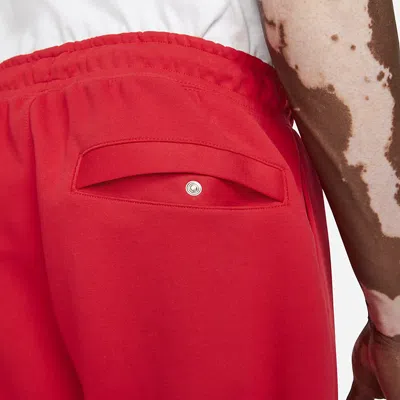 Nike Swoosh Panel Track Pants In Red