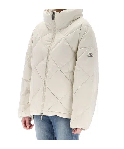 Pyrenex Quilted Down Jacket In White