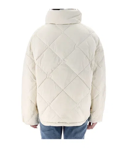 Pyrenex Quilted Down Jacket In White