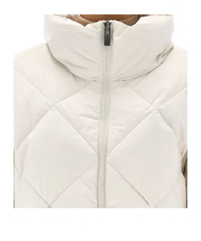 Pyrenex Quilted Down Jacket In White