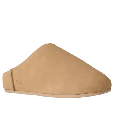 Ugg Sand Suede Elea Slippers In Brown