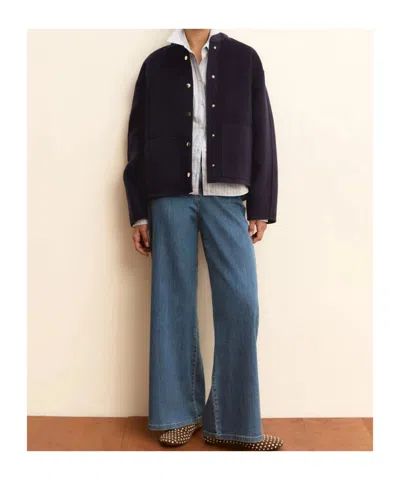 Marella Belt Loop Jeans In Blue