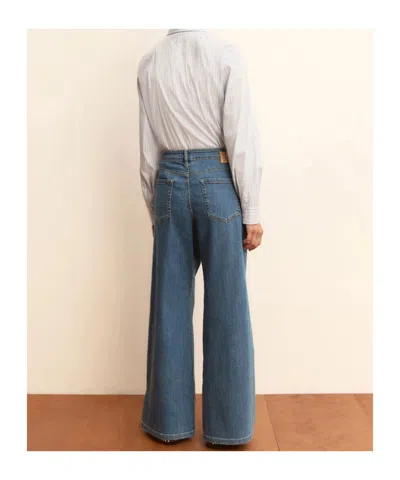 Marella Belt Loop Jeans In Blue