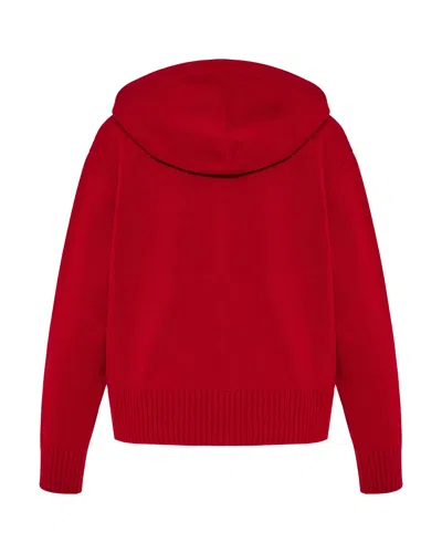 Givenchy Logo-embroidered Sweater In Red