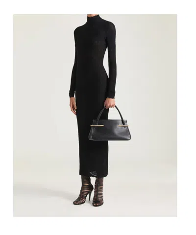 Givenchy Robe En Dentelle Florale In Black