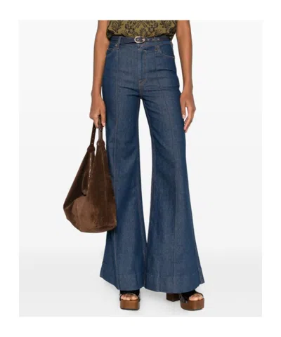 Zimmermann Belt Loop Jeans In Multi