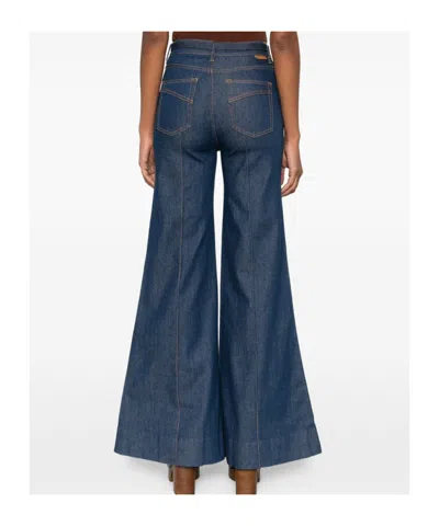 Zimmermann Belt Loop Jeans In Multi