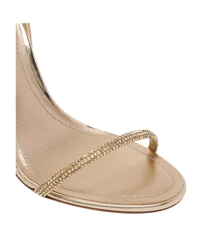 René Caovilla Ellabrita Embellished-strap Heeled Sandals In Gold