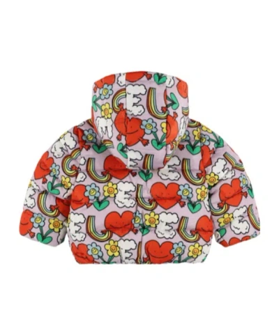 Stella Mccartney Printed Puffer Jacket In Multi