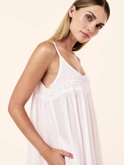 Papinelle Millie Broderie Nightgown In White