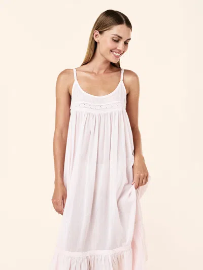Papinelle Millie Broderie Nightgown In White