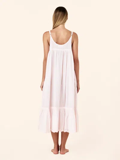 Papinelle Millie Broderie Nightgown In White
