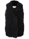 MICHAEL MICHAEL KORS furry padded gilet,ТОЛЬКОСУХАЯЧИСТКА