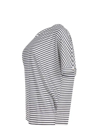 Herno Striped T-shirt In Multi