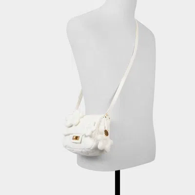 Aldo Fflowerpuffyy In White