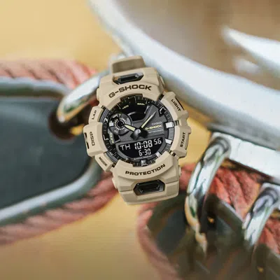 Casio G-shock Analog-digital 'brown' In Red