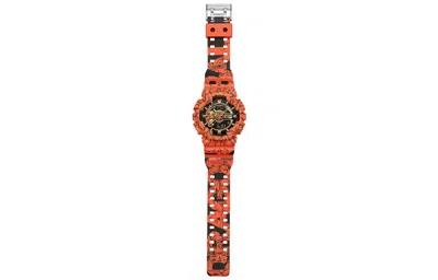 Casio G-shock Analog-digital 'orange' In White