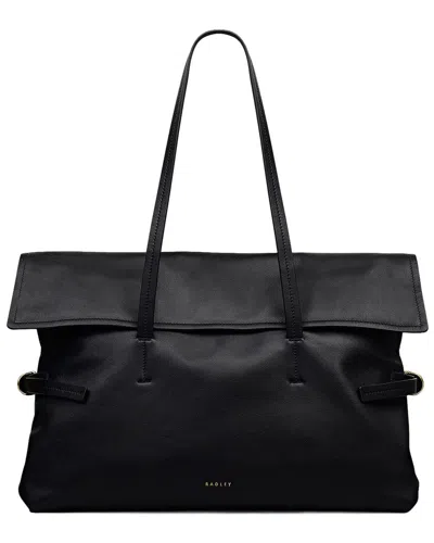 Radley London Radley Fleet Street Medium Flapover Shoulder Bag In Black