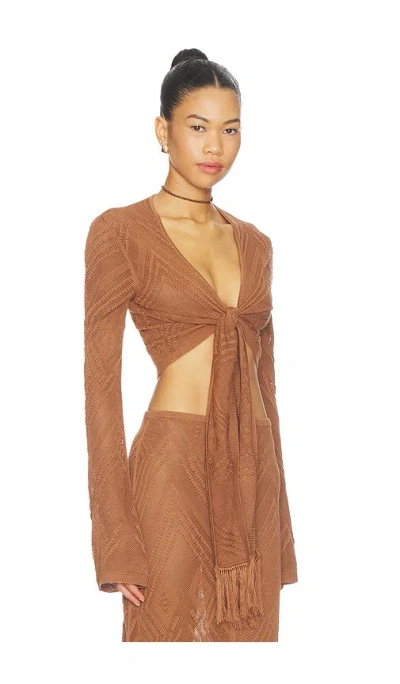 Devon Windsor Vale Top In Brown