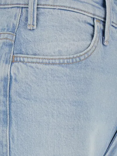 Mother Patch-pocket Jeans In Blue