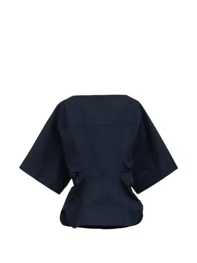 Jacquemus Moisson Blouse In Blue