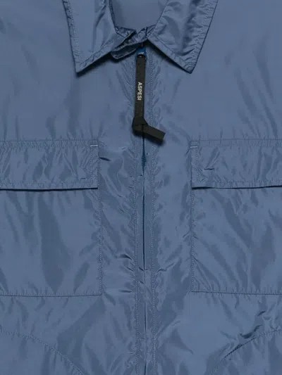 Aspesi Pocket Jacket In Blue