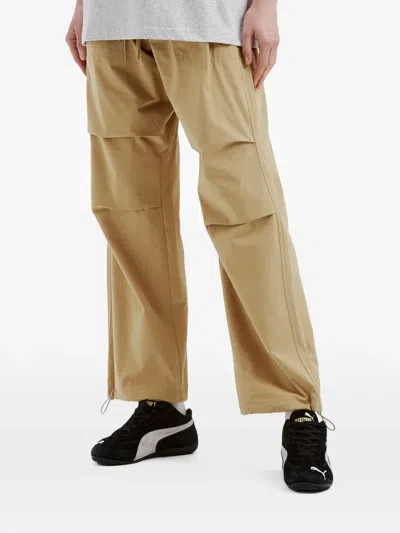 Chocoolate Drawstring Trousers In Yellow