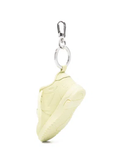 Off-white Sneaker Keyring In Green