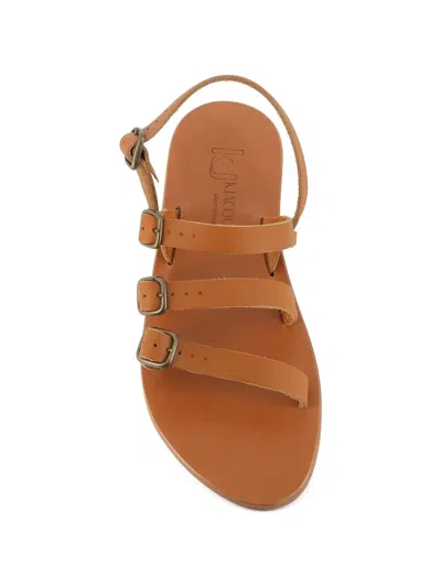 Kjacques Aldwin Strappy Sandals In Multi