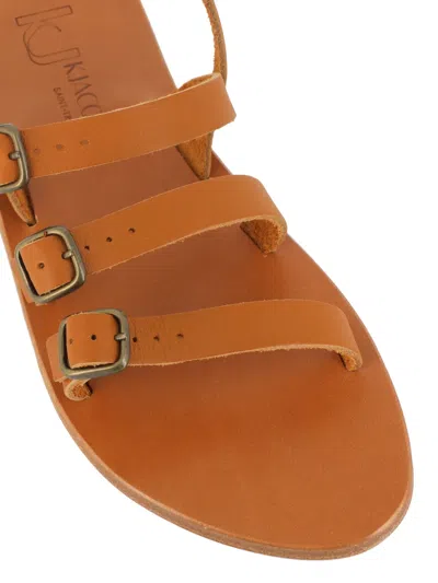 Kjacques Aldwin Strappy Sandals In Multi