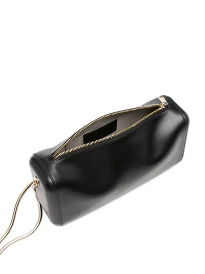 Salce Squeeze Shoulder Bag In Black