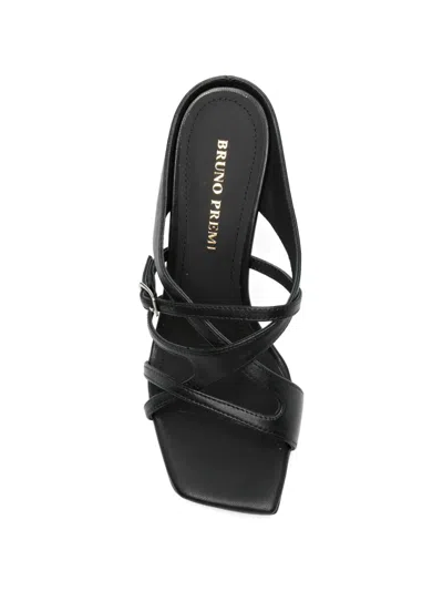 Bruno Premi Buckle-strap Sandals In Black